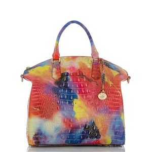 Brahmin dandy rainbow large satchel